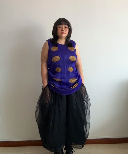 Pleats Please Space Age Portal Dress
