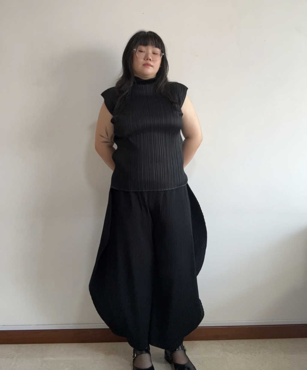 Me Issey Miyake Circle Wide Leg Pants