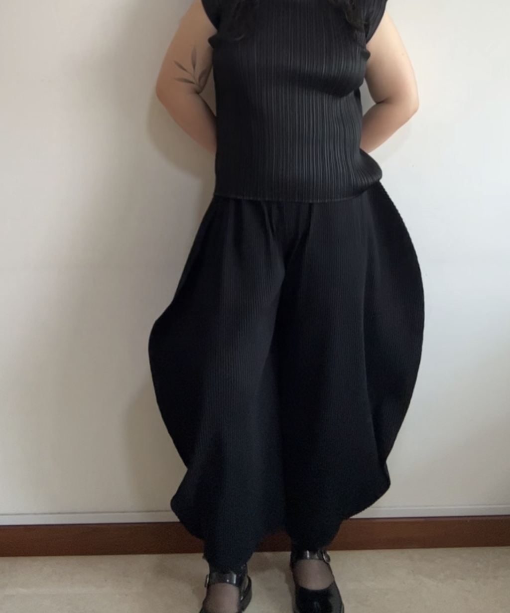 Me Issey Miyake Circle Wide Leg Pants