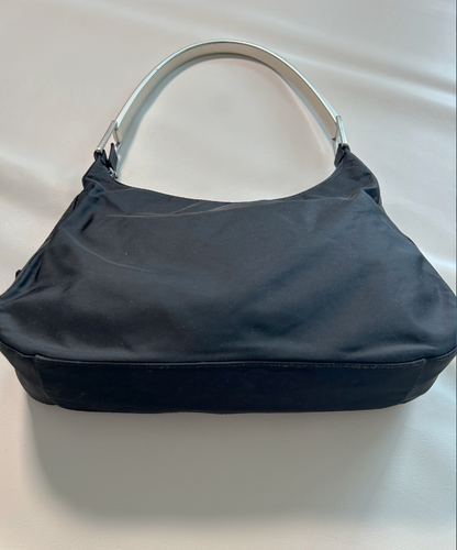 Prada 1998 Tessuto Metallo Shoulder Bag (S)