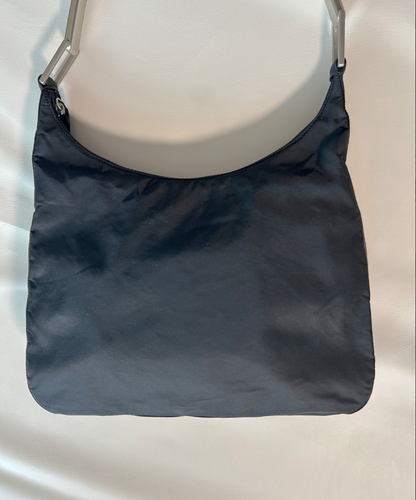 Prada 1998 Tessuto Metallo Shoulder Bag (L)