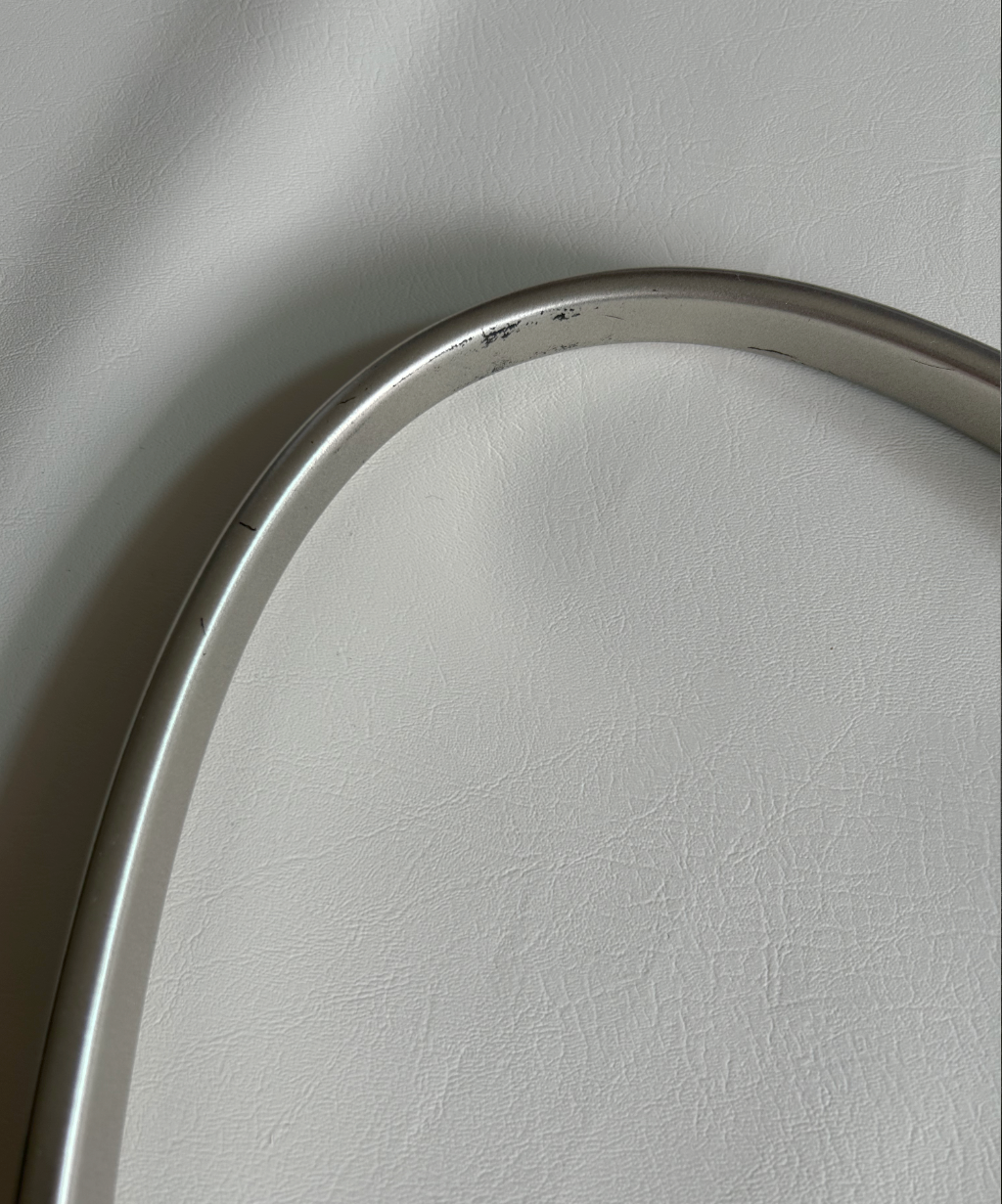 Prada 1998 Tessuto Metallo Shoulder Bag (L)