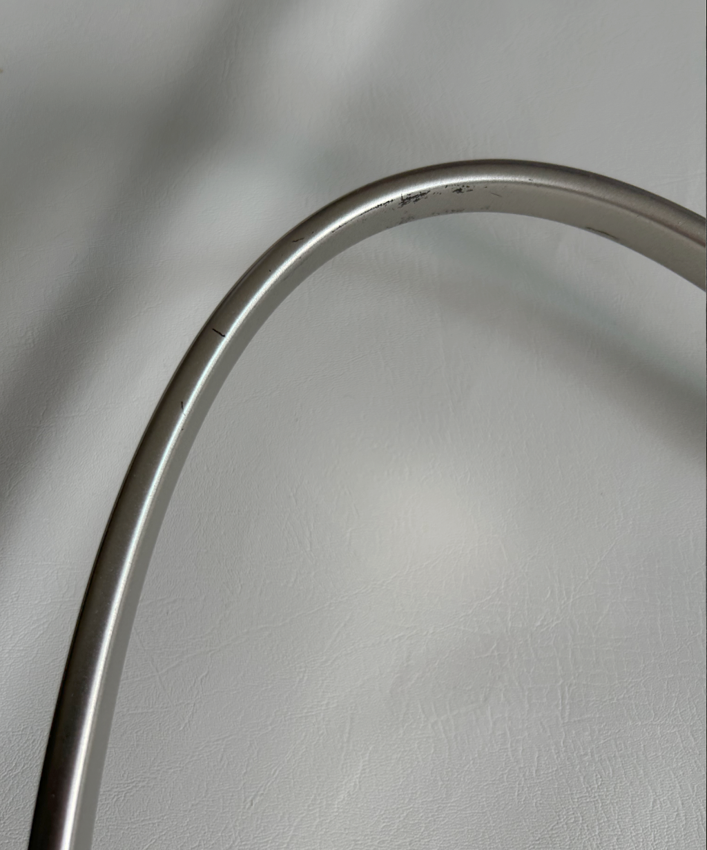 Prada 1998 Tessuto Metallo Shoulder Bag (L)