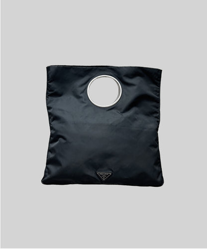 Prada 2000s Archive Nylon 'O' Ring Handle Bag (s)