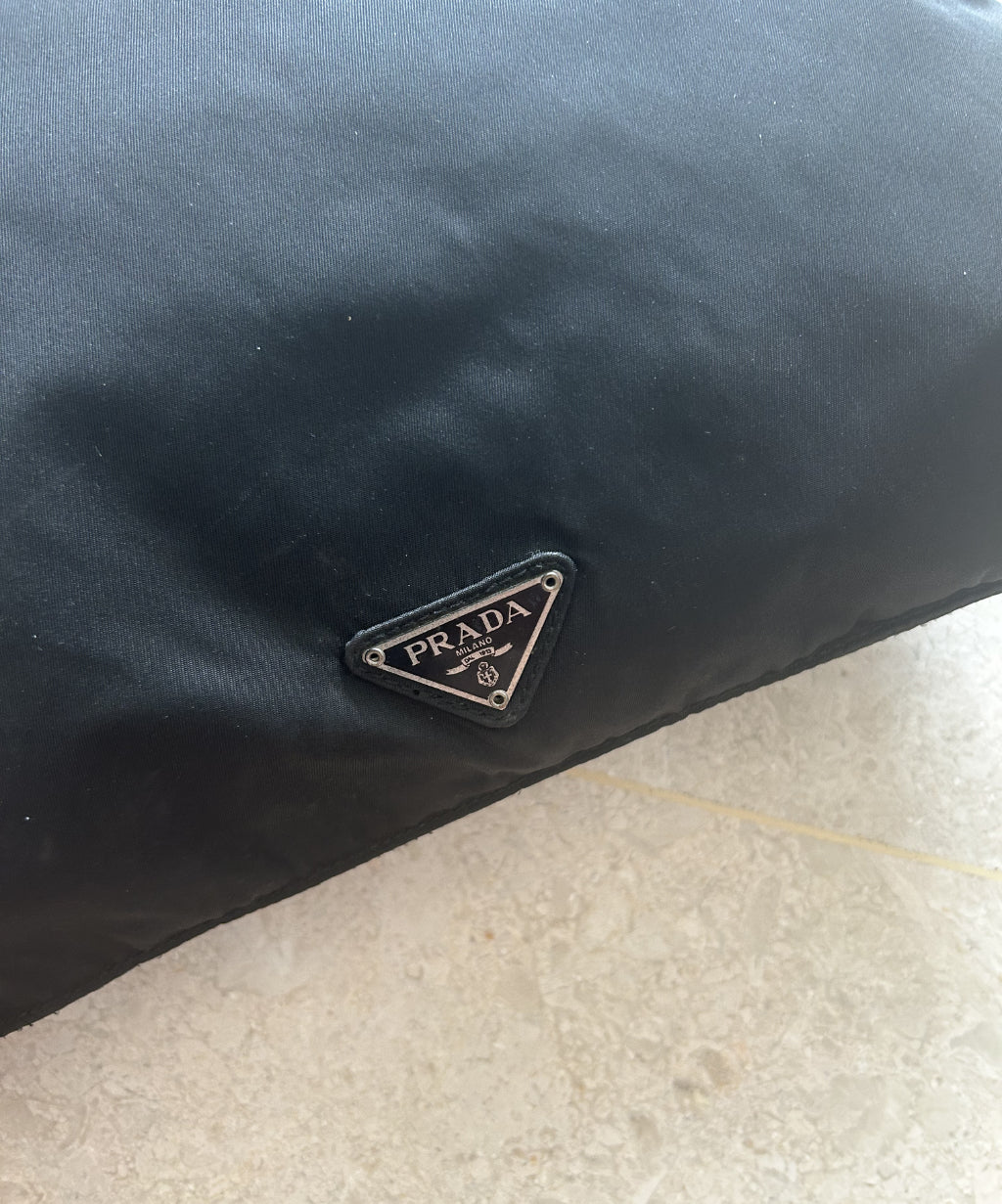 Prada 2000s Archive Nylon 'O' Ring Handle Bag (s)