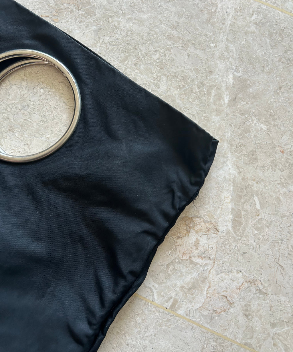 Prada 2000s Archive Nylon 'O' Ring Handle Bag (s)