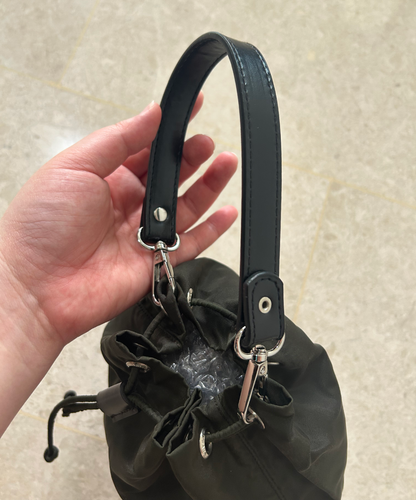 Prada mini bucket bag (upcycled)