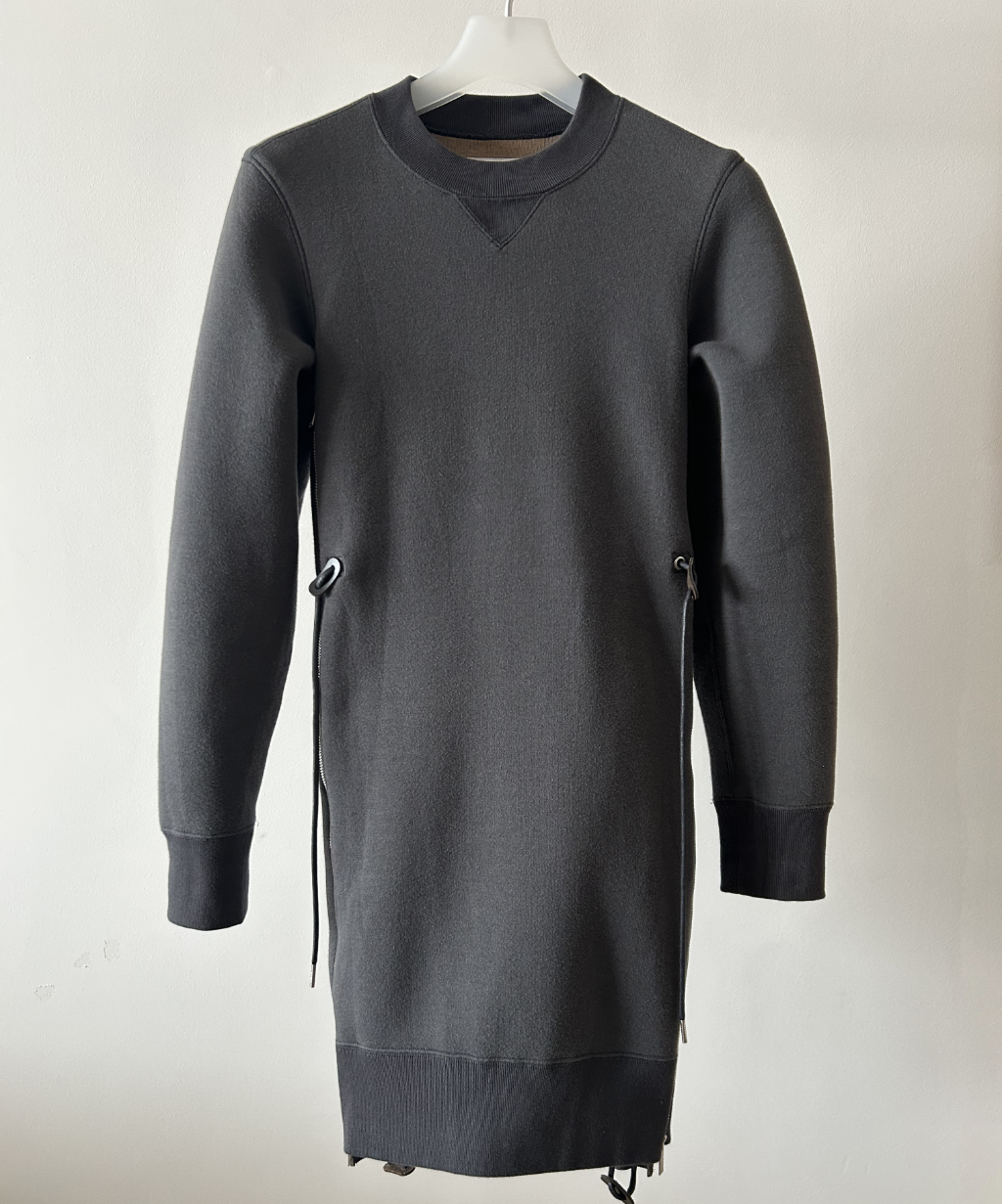 Sacai MA-1 Sweatshirt Dress