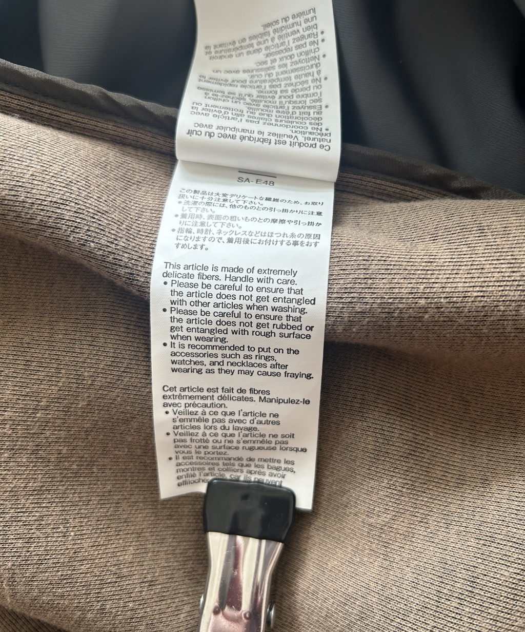 Sacai MA-1 Sweatshirt Dress