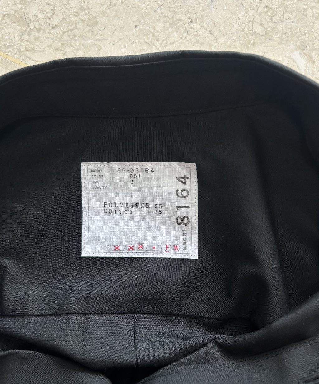 Sacai 2025 Flare Panel Shirt (BNWT)