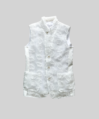 Tao SS22 Lace Flower Applique Vest