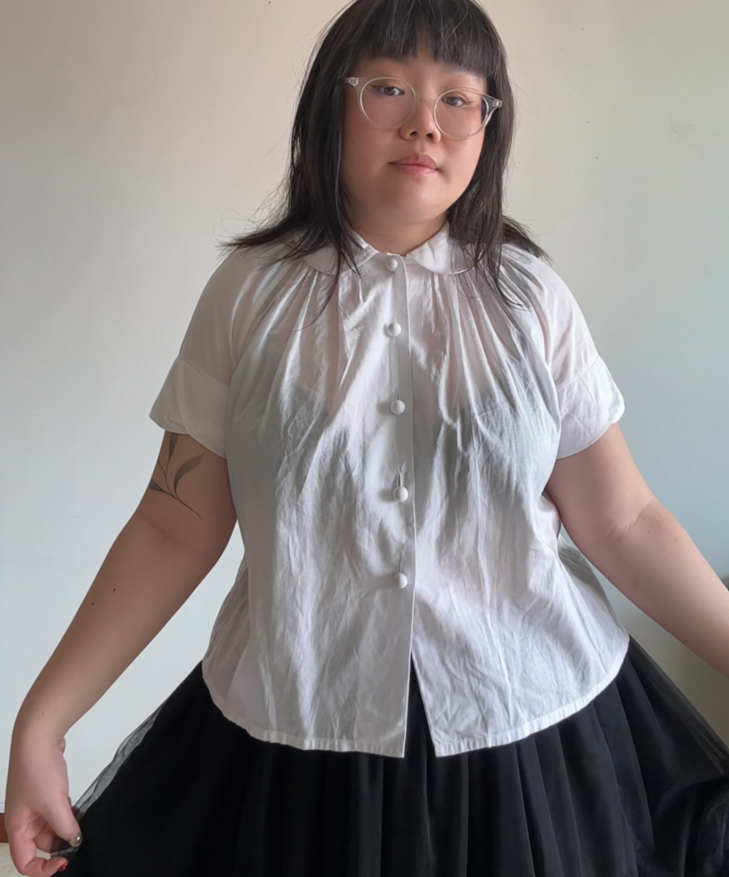 Tricot Comme des Garcons Peterpan Collar Shirt 2013