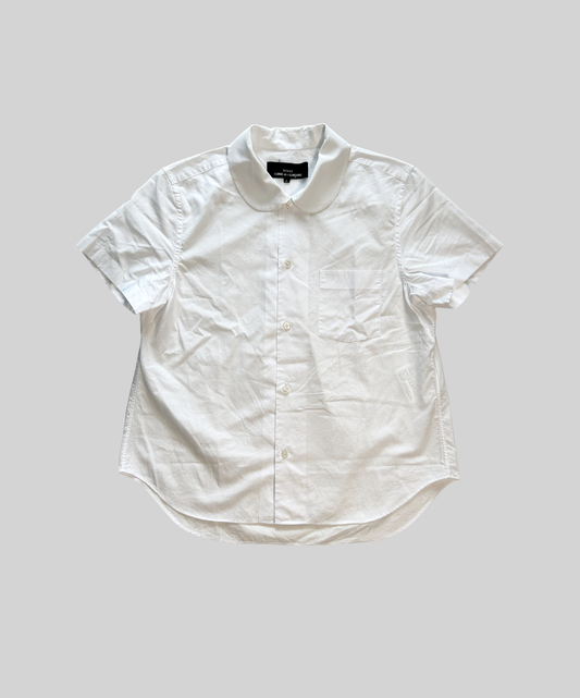 Tricot Comme des Garcons Round Collar Short Sleeve Shirt