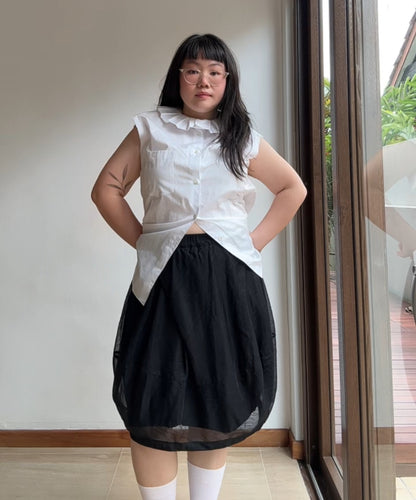 Tricot Comme des Garcons AW91 Double Layer Balloon Skirt