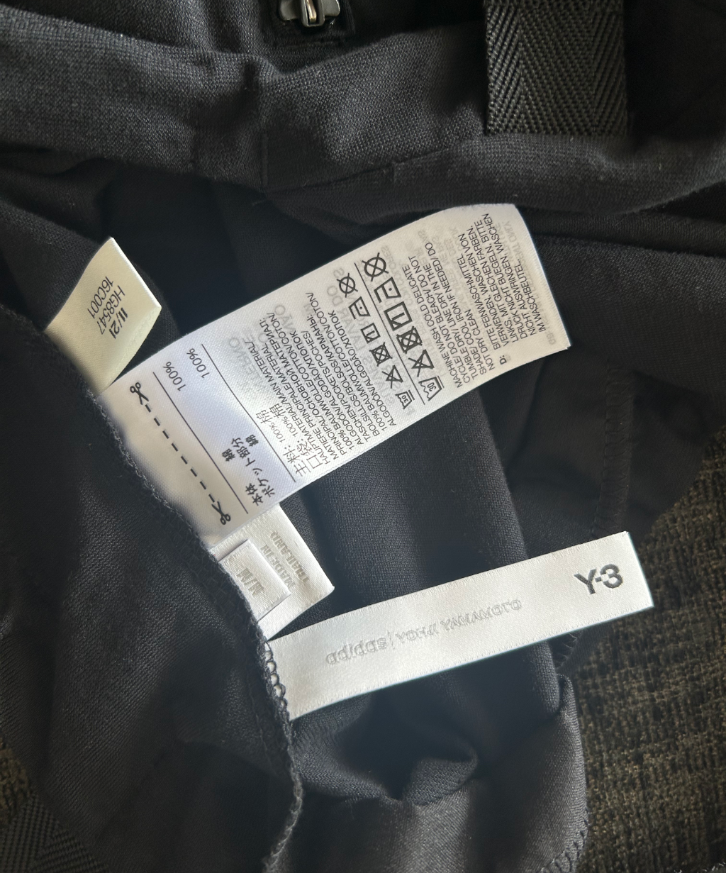 Y-3 SS21 Parachute Pinafore Dress