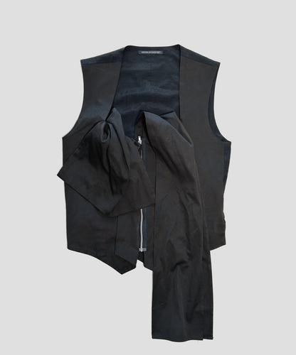 Y's Yohji Yamamoto SS21 Deconstructed Tie Vest