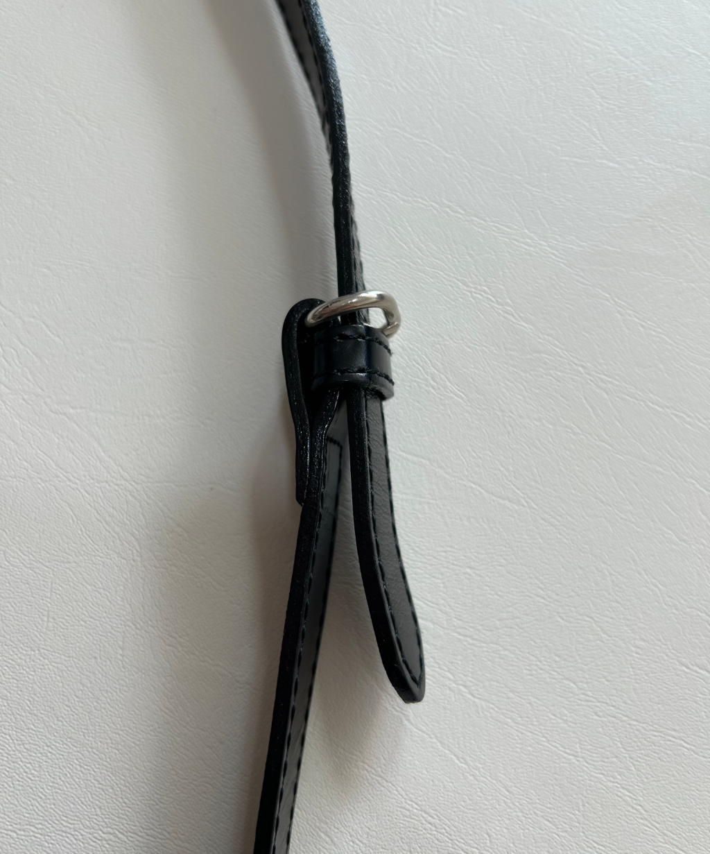 Y`saccs Yohji Yamamoto 2-way Metal Handle Leather Bag