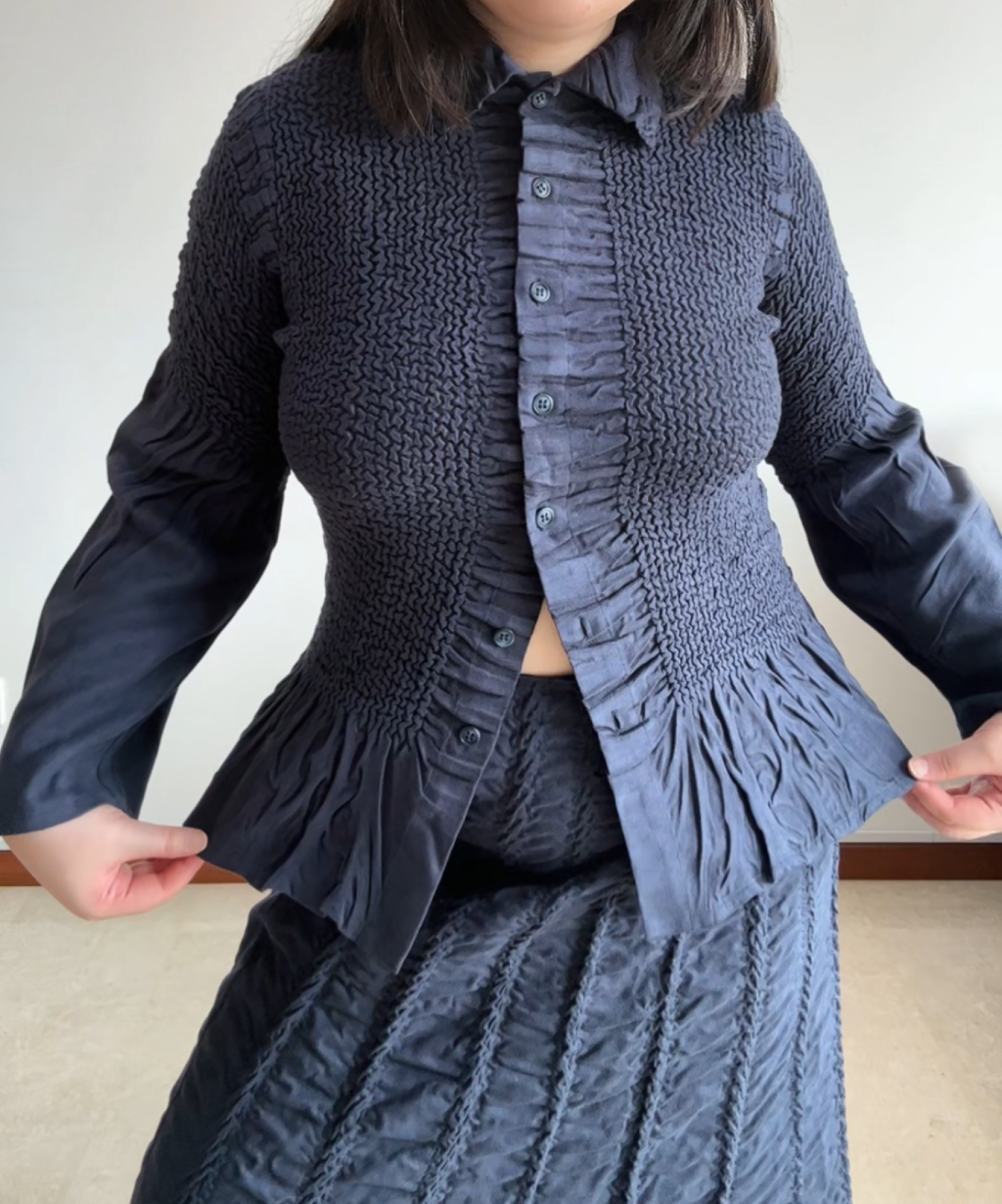 Yoshiki Kumai 専用④ Yoshiki Hishinuma Textured Co-ord Set – Comme Please