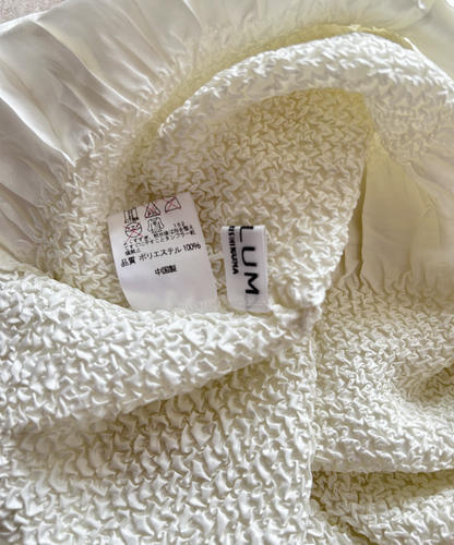 Yoshiki Hishinuma PEPLUM Shirred Top