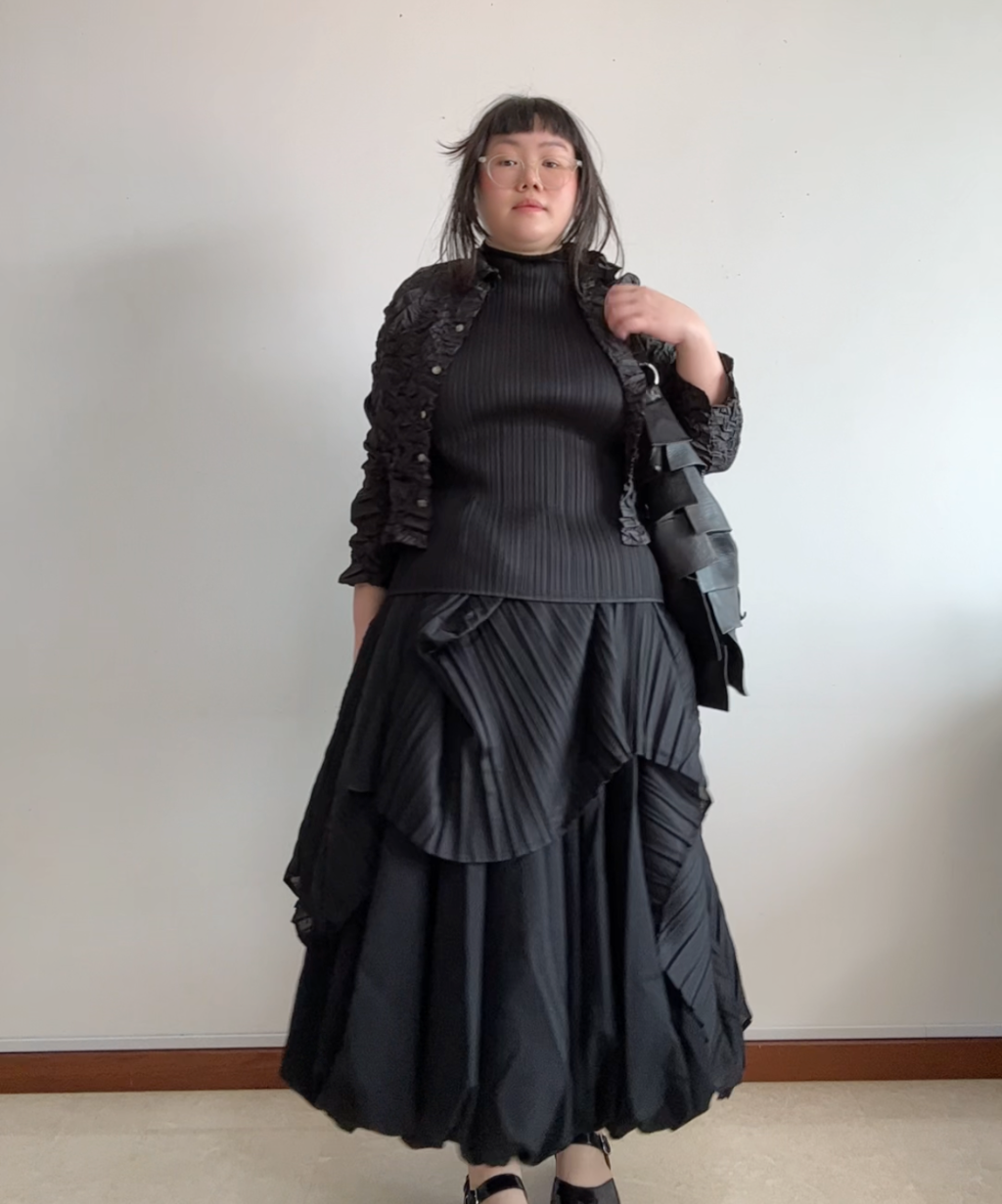 Yoshiki Hishinuma Crinkle Button Shirt