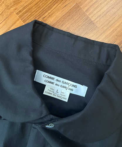 Comme des Garcons Comme des Garcons AW18 Peplum Ruffle Blouse