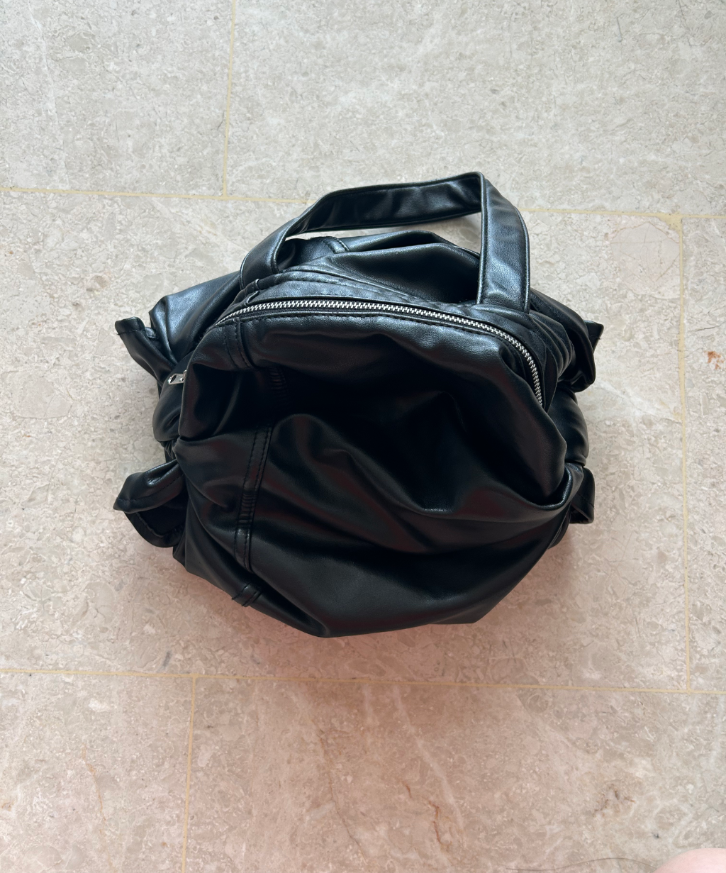 Comme des Garcons faux leather mini candy bag