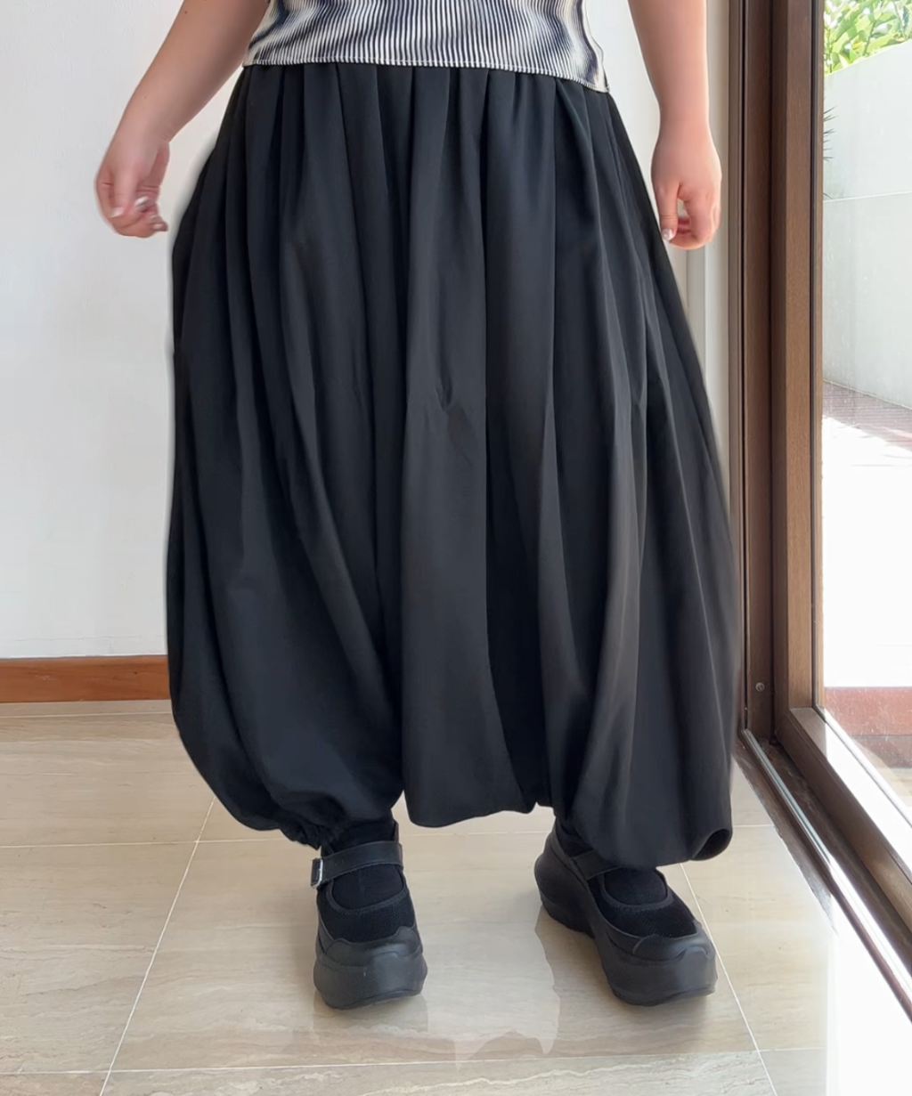 Comme des Garcons SS25 Wool Gabardine Baggy Balloon Pants