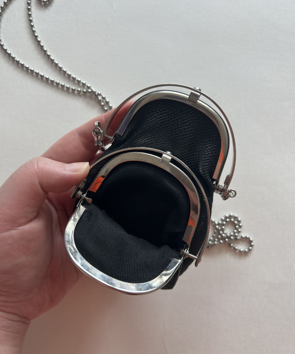 Ed Robert Judson double frame leather coin purse