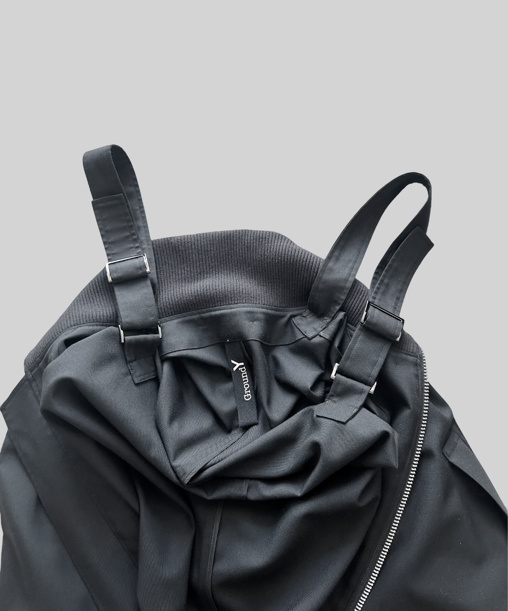 Ground Y light hooded poncho cape