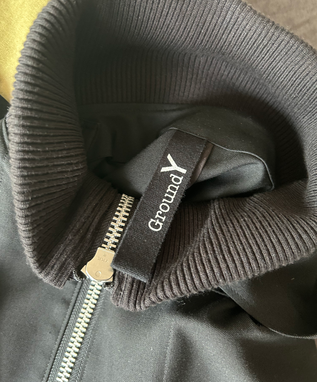 Ground Y light hooded poncho cape