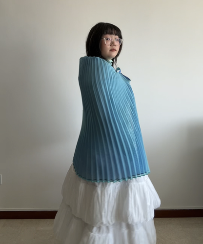 Issey Miyake IM Product 90s Reversible Pleated Apron Dress