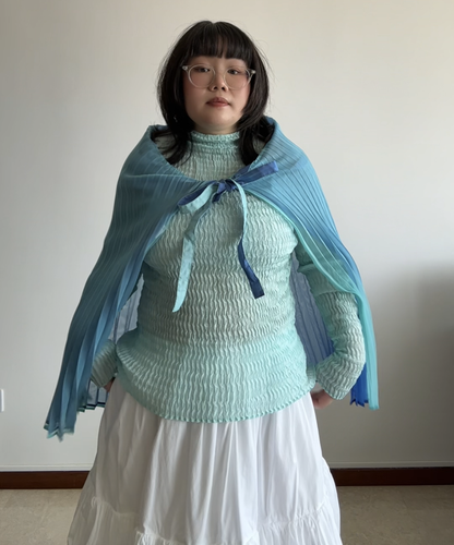 Issey Miyake IM Product 90s Reversible Pleated Apron Dress