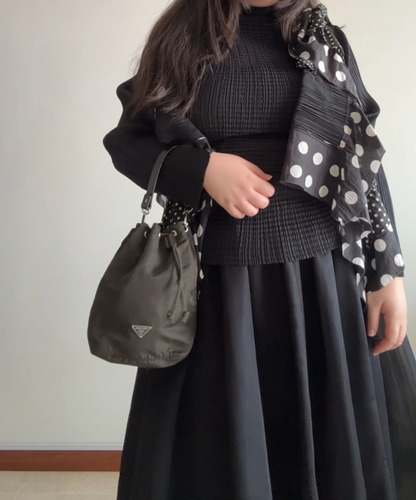 Prada mini bucket bag (upcycled)