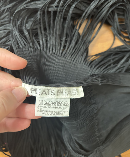 Pleats Please Fringe Pleats Scarf