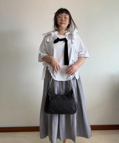 Prada 1998 Tessuto Metallo Shoulder Bag (S)