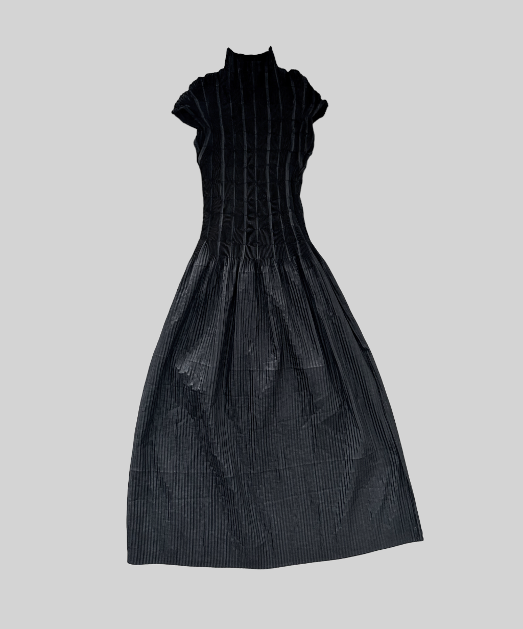 Specchio Midi Dress with High Slit