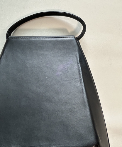 Sybilla Trapezoid Leather Bag with dust bag