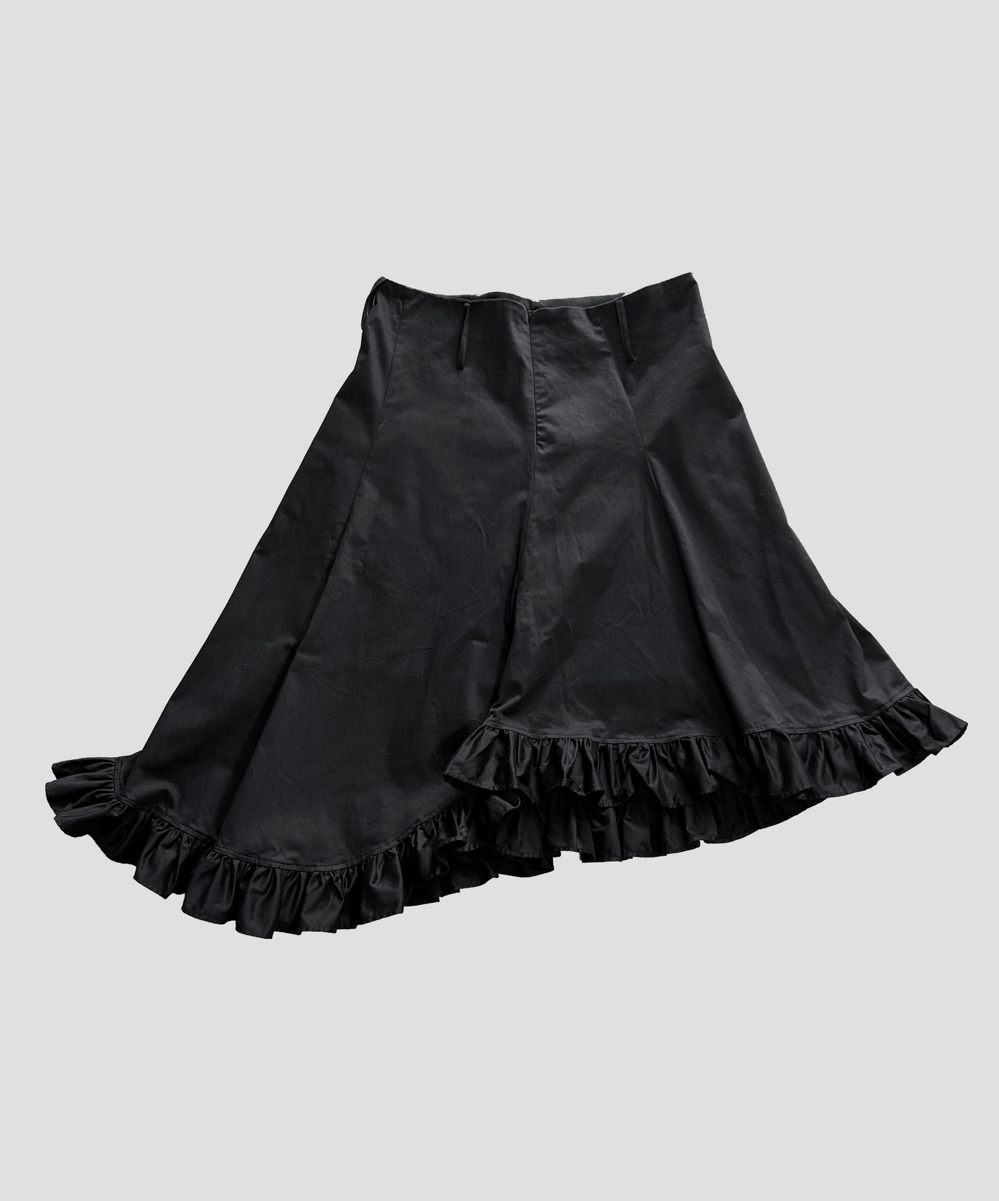 Unbranded Asymmetrical Ruffle Hem Skirt