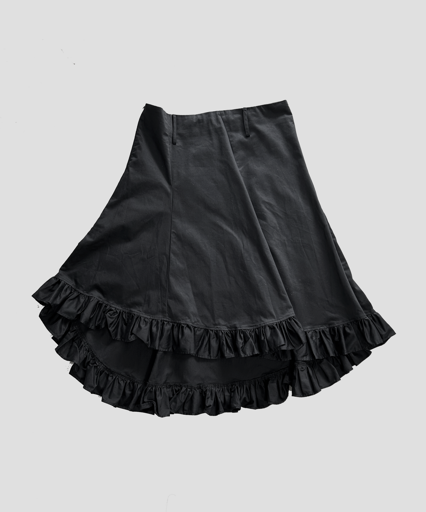 Unbranded Asymmetrical Ruffle Hem Skirt