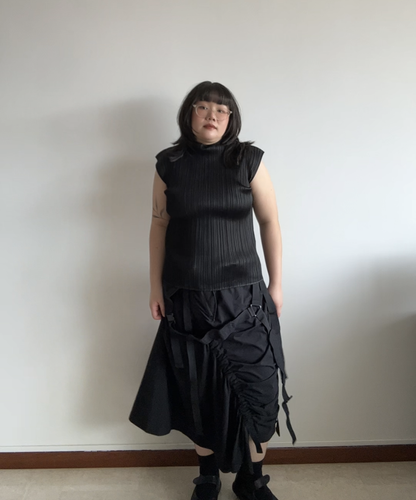 Y-3 SS21 Parachute Pinafore Dress