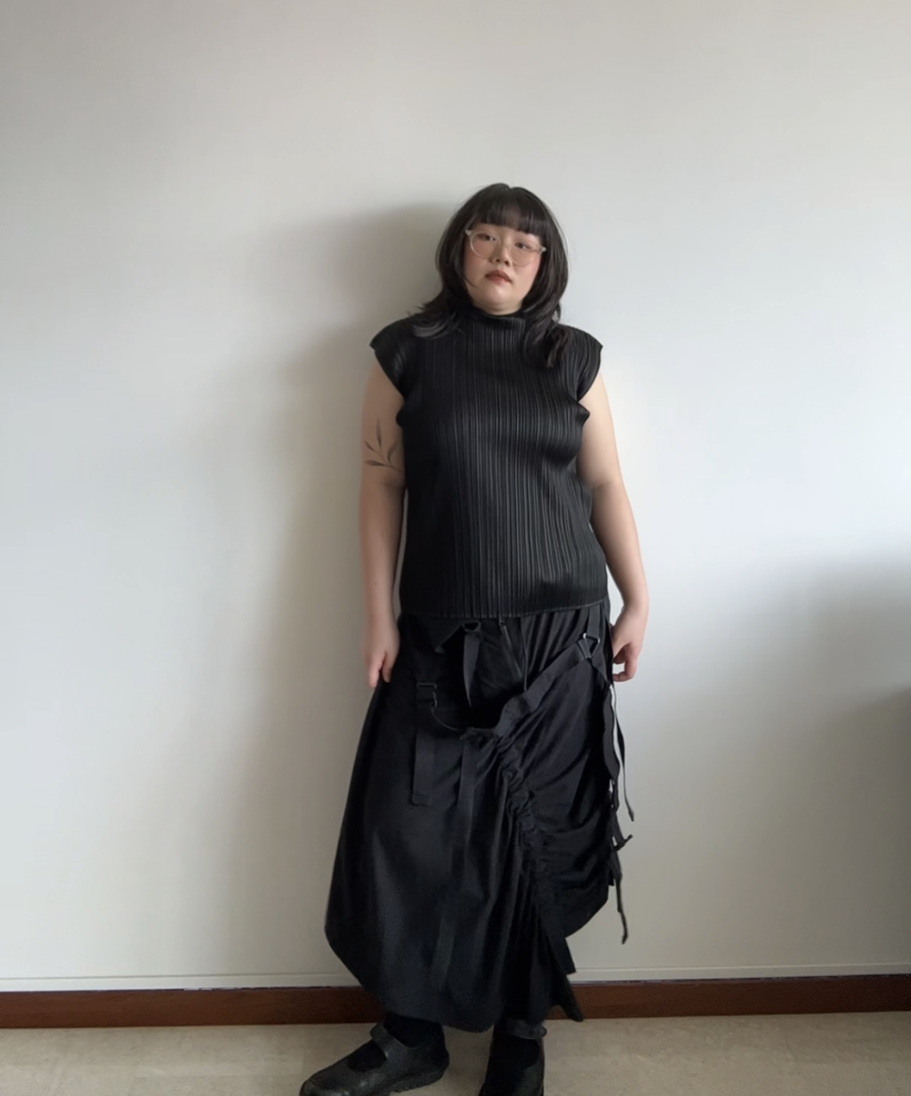 Y-3 SS21 Parachute Pinafore Dress