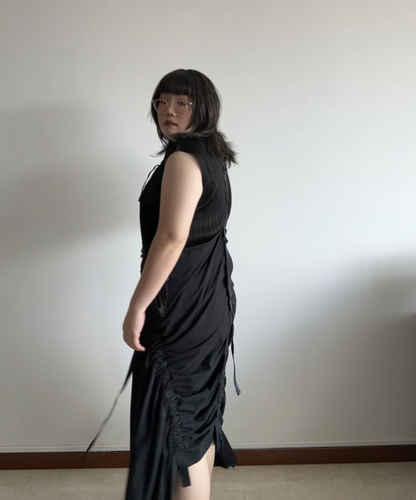 Y-3 SS21 Parachute Pinafore Dress