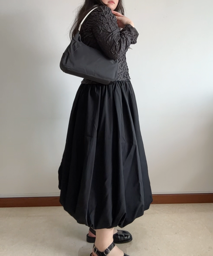 Prada 1998 Tessuto Metallo Shoulder Bag (S)