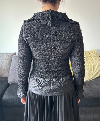 Yoshiki Hishinuma Star Collar Crinkle Blouse